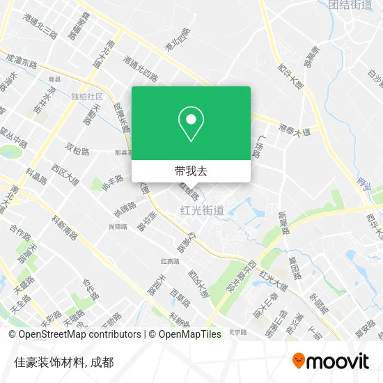 佳豪装饰材料地图