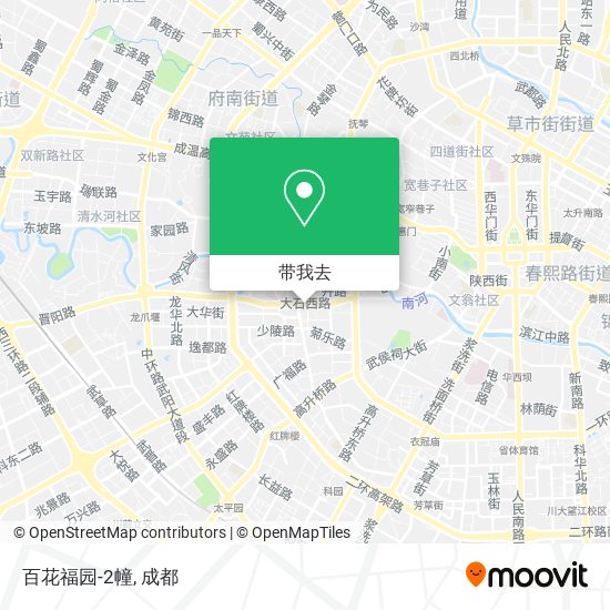 百花福园-2幢地图