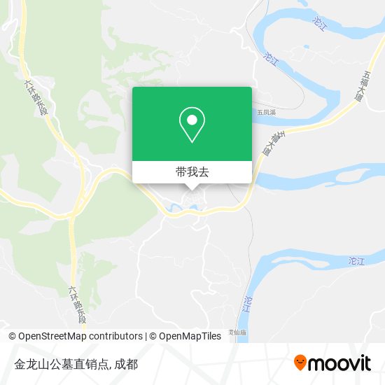 金龙山公墓直销点地图