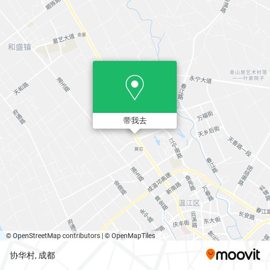 协华村地图