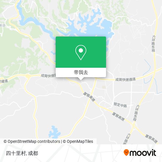 四十里村地图