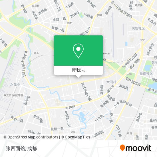 张四面馆地图
