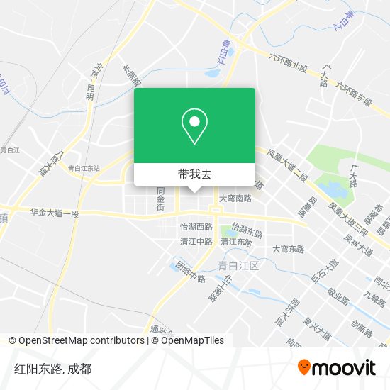 红阳东路地图