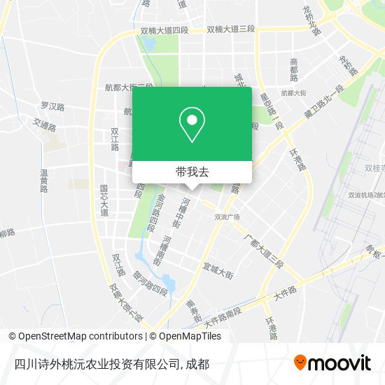 四川诗外桃沅农业投资有限公司地图