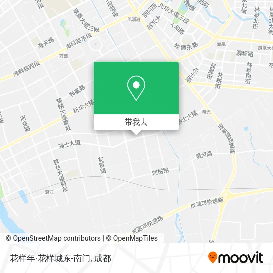 花样年·花样城东-南门地图