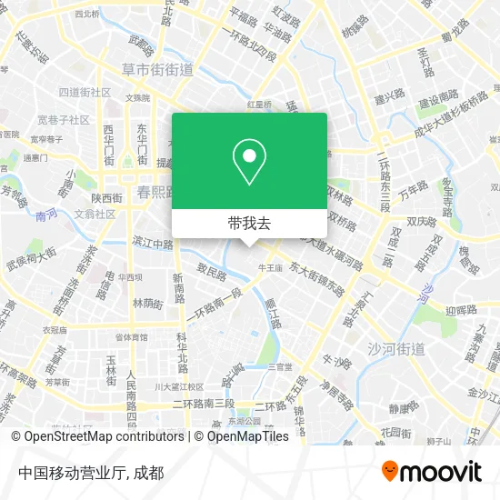中国移动营业厅地图