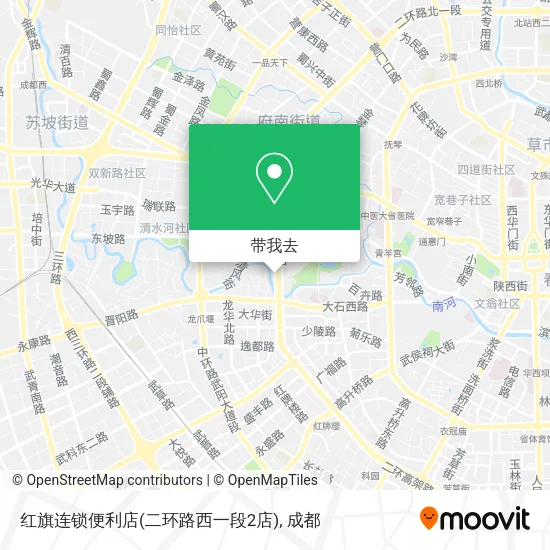 红旗连锁便利店(二环路西一段2店)地图