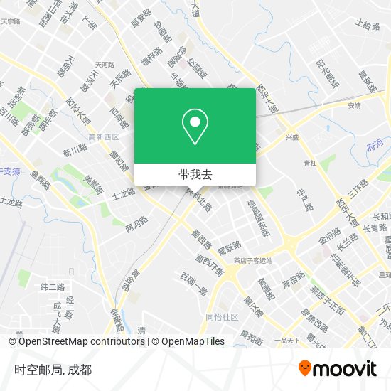 时空邮局地图