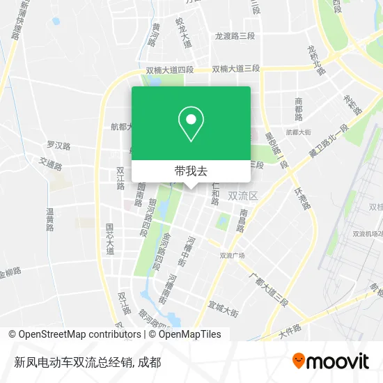 新凤电动车双流总经销地图