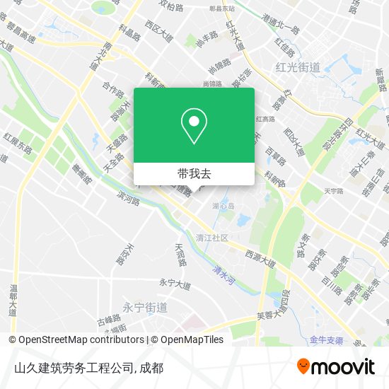 山久建筑劳务工程公司地图