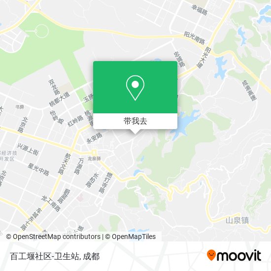 百工堰社区-卫生站地图