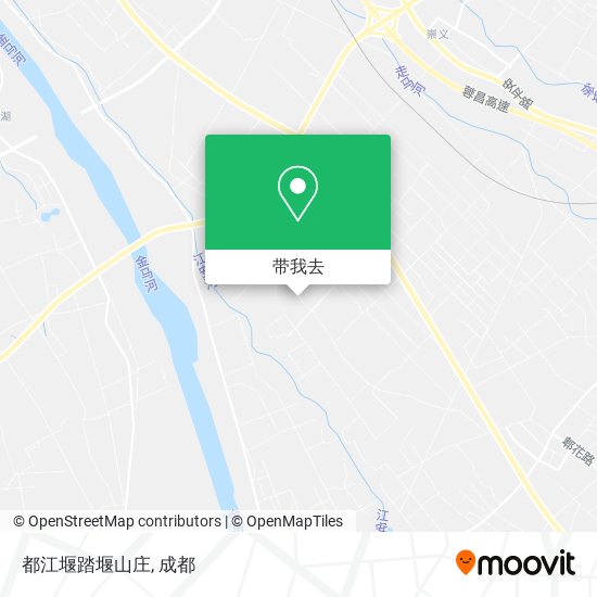 都江堰踏堰山庄地图