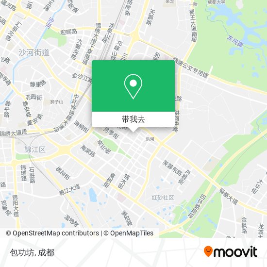 包功坊地图