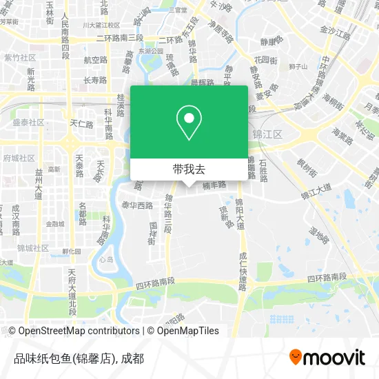 品味纸包鱼(锦馨店)地图