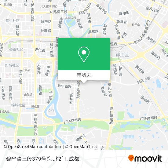 锦华路三段379号院-北2门地图