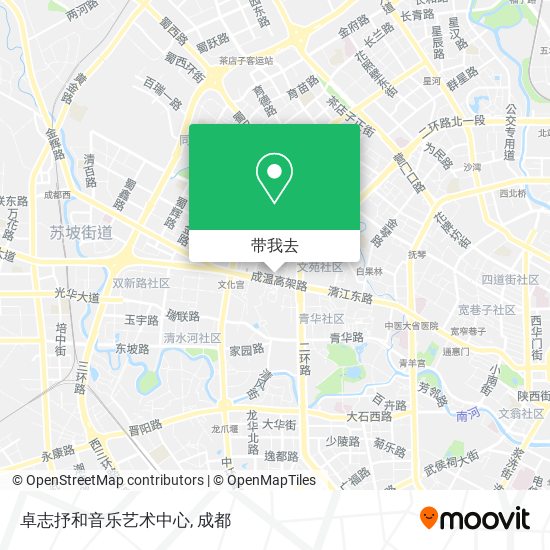 卓志抒和音乐艺术中心地图