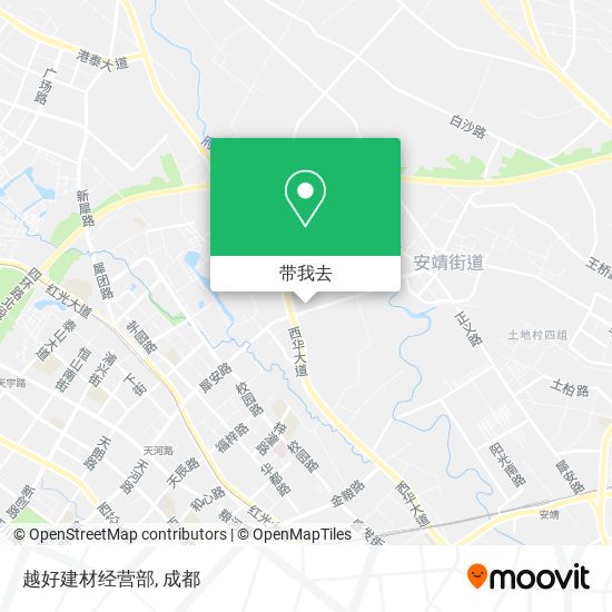 越好建材经营部地图