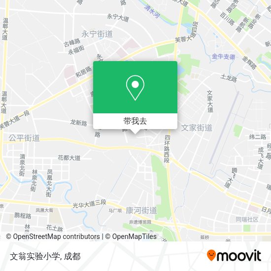 文翁实验小学地图