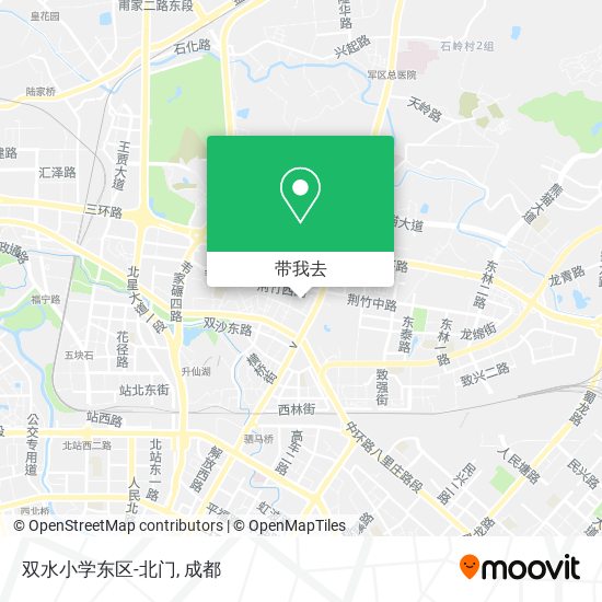 双水小学东区-北门地图