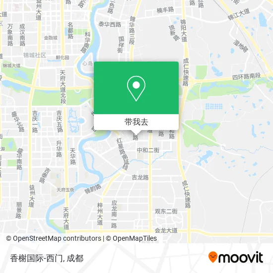 香榭国际-西门地图