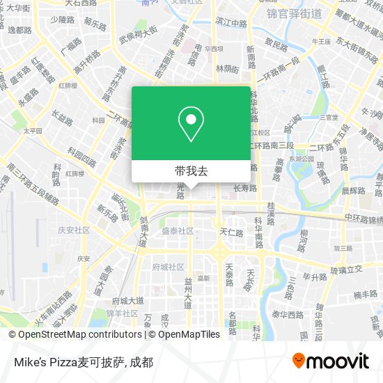 Mike’s Pizza麦可披萨地图