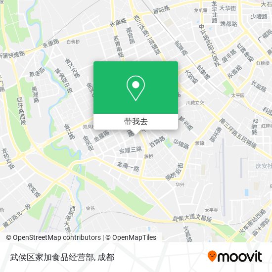 武侯区家加食品经营部地图