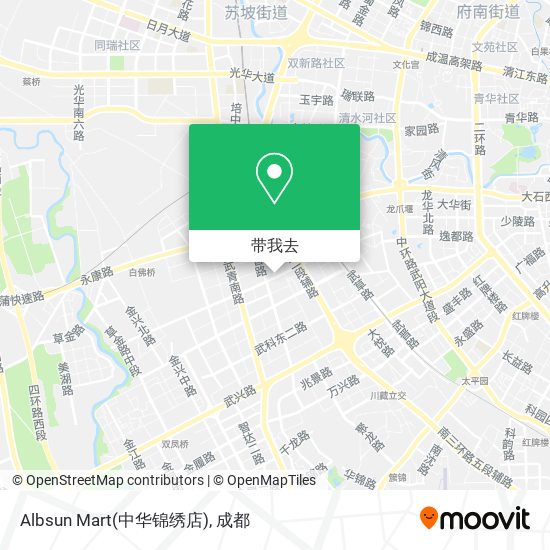 Albsun Mart(中华锦绣店)地图