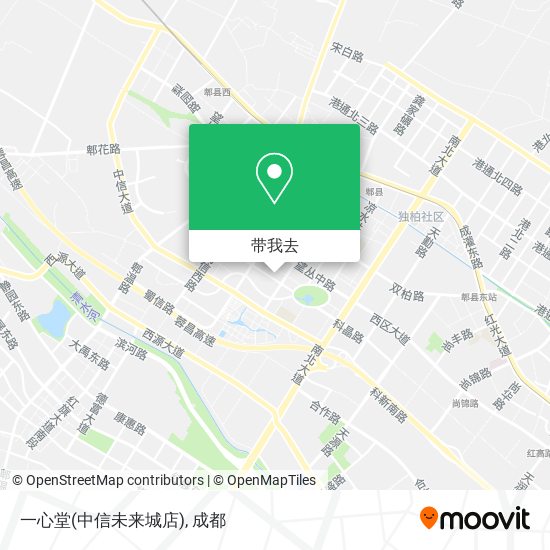 一心堂(中信未来城店)地图