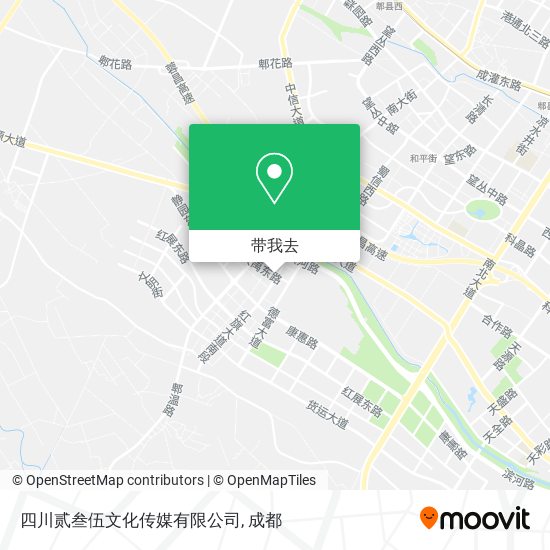 四川贰叁伍文化传媒有限公司地图