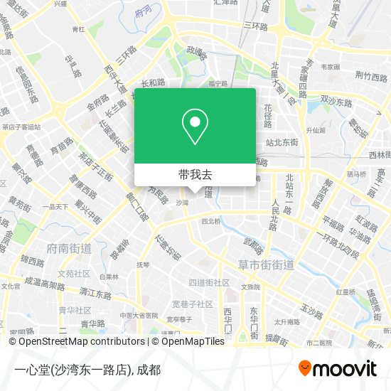 一心堂(沙湾东一路店)地图