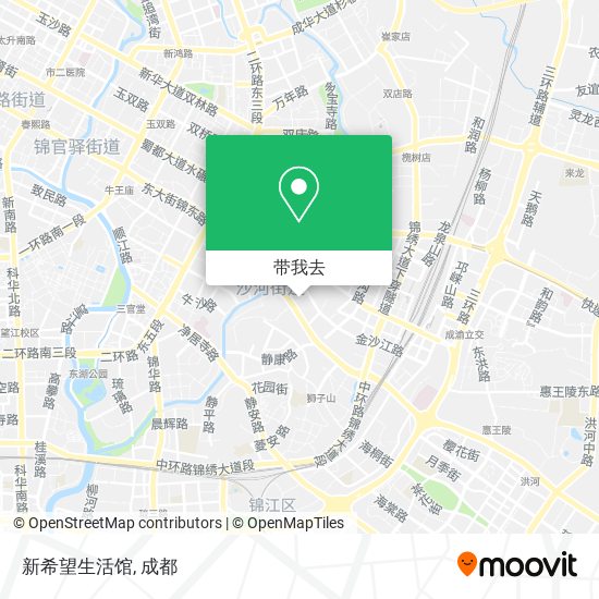 新希望生活馆地图