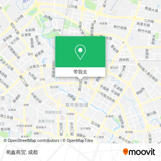 蜀鑫商贸地图