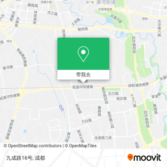 九成路16号地图