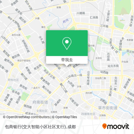 包商银行(交大智能小区社区支行)地图