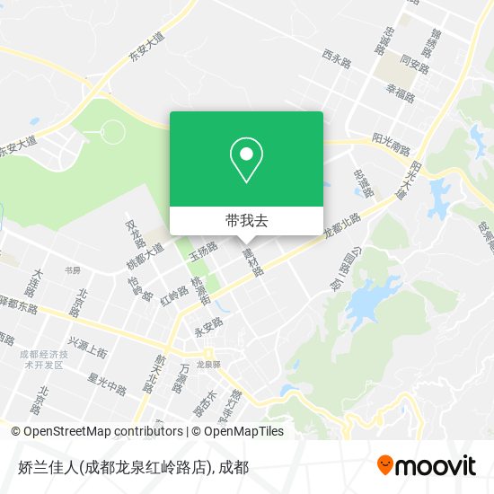 娇兰佳人(成都龙泉红岭路店)地图
