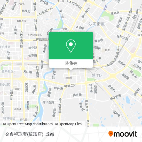 金多福珠宝(琉璃店)地图