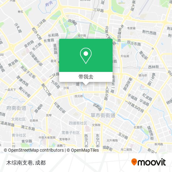 木综南支巷地图