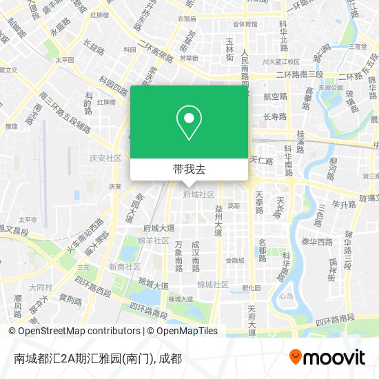南城都汇2A期汇雅园(南门)地图
