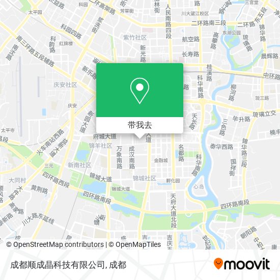 成都顺成晶科技有限公司地图