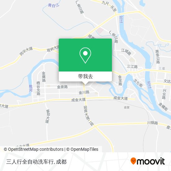 三人行全自动洗车行地图