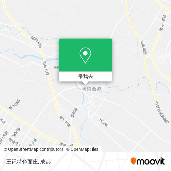 王记特色面庄地图