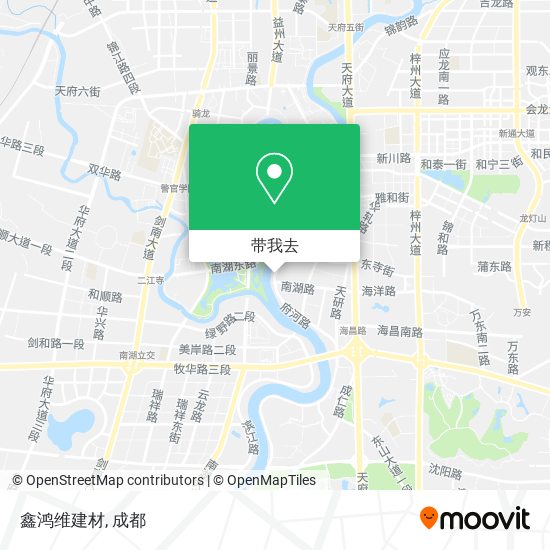 鑫鸿维建材地图