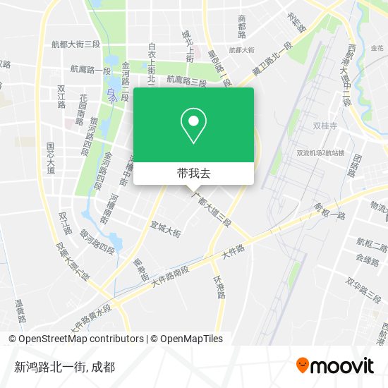 新鸿路北一街地图