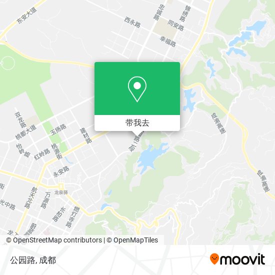 公园路地图