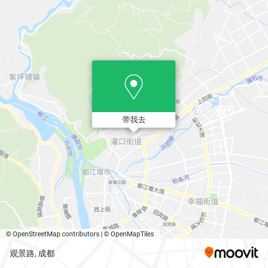 观景路地图