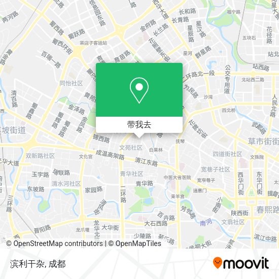 滨利干杂地图