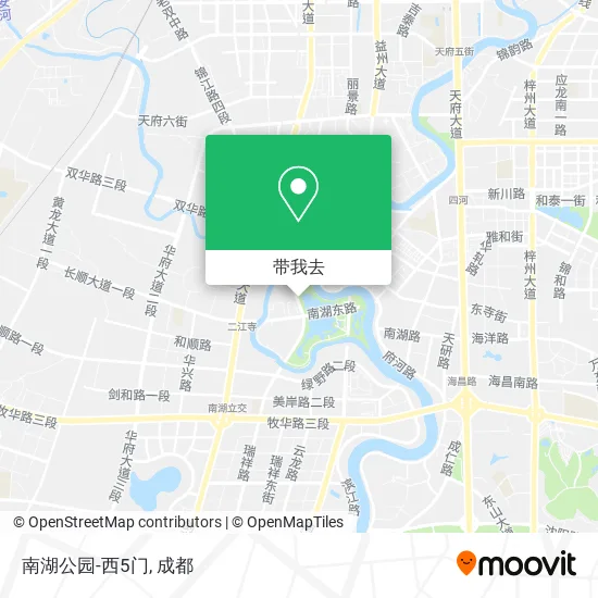 南湖公园-西5门地图