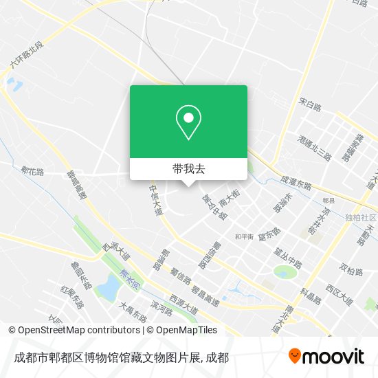成都市郫都区博物馆馆藏文物图片展地图