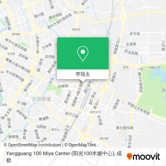 Yangguang 100 Miya Center (阳光100米娅中心)地图