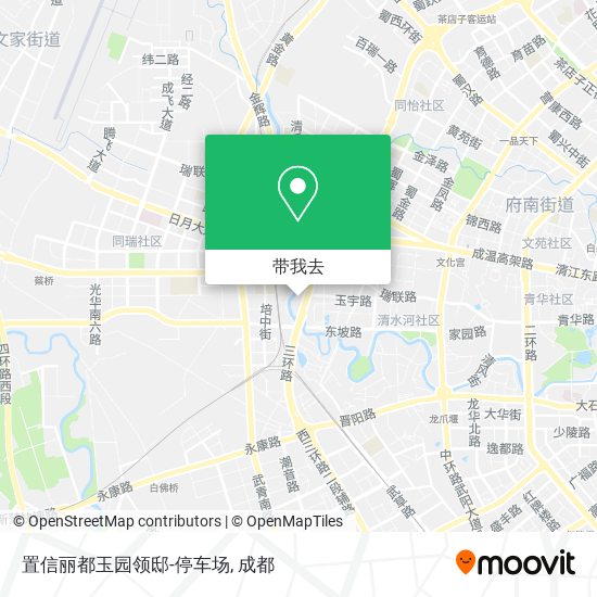 置信丽都玉园领邸-停车场地图